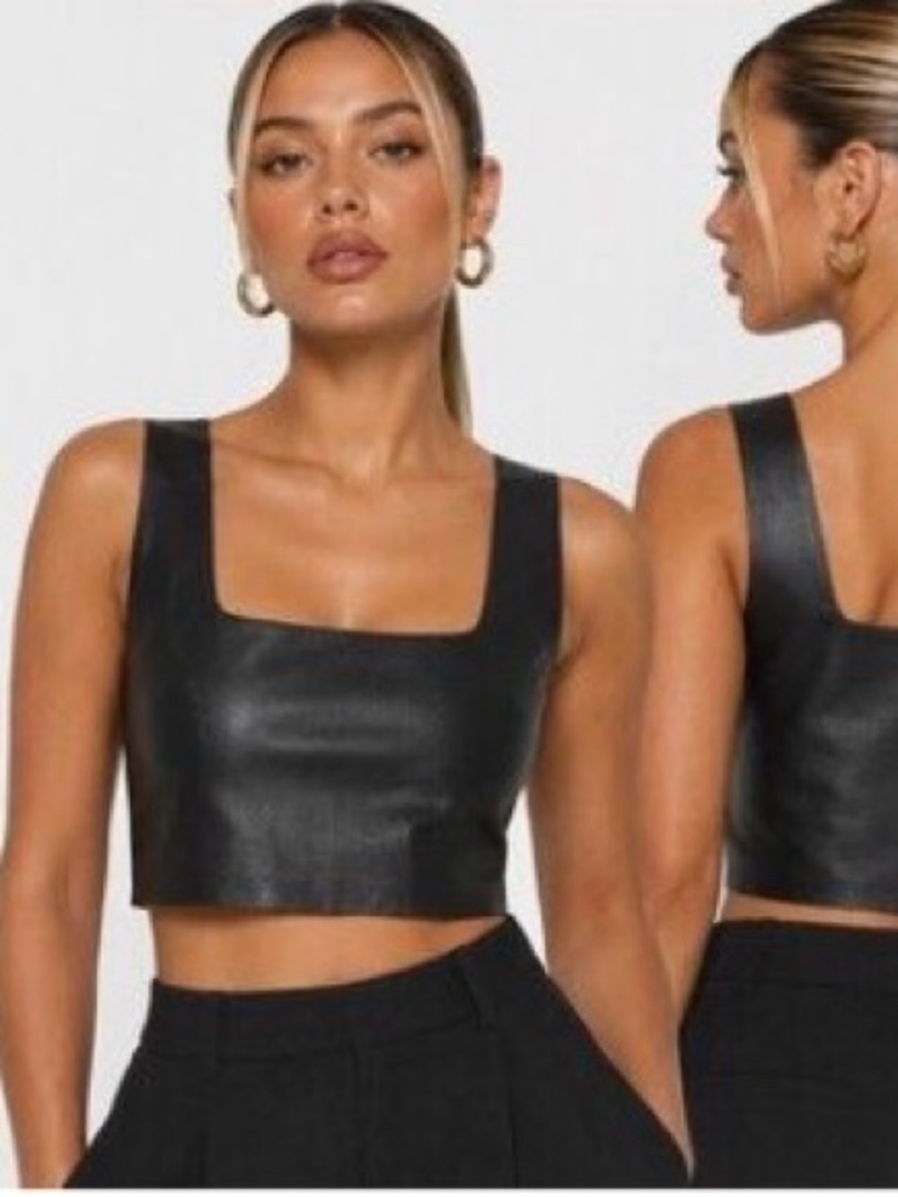 Gianni Bini Baylin crop Top -Brand New With Tags